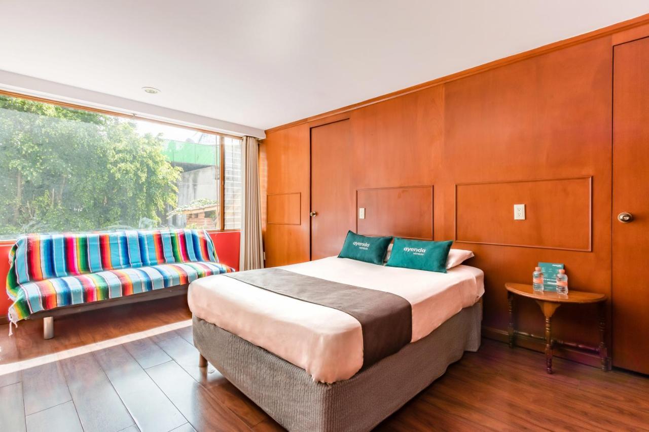 Suites Cuija Coyoacan Mexico City Exteriör bild